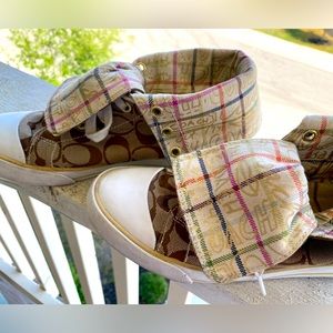 Women’s Coach Fold-over Sneakers